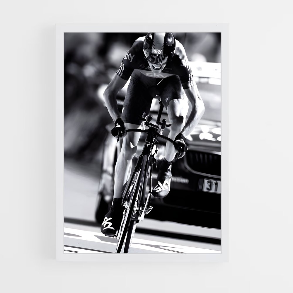 Poster Route de Victoire – affiche Cyclisme (vue 3)